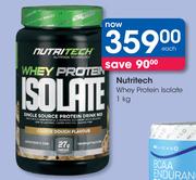 Nutritech Whey Protein Isolate-1kg Each