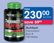 Nutritech ThermoTech Burn 8 120 Tablets-Per Pack