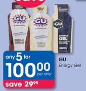 GU Energy Gel-For 5