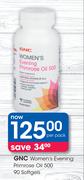 GNC women’s Evening Primrose Oil 500 90 Softgels-Per Pack