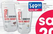 GNC Pro Performance 100% Whey Protein 1 LB-Each