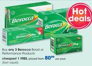 Berocca Boost Or Performance Products (Excl. Liquid)-Per Pack
