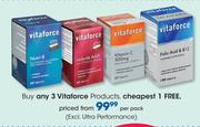 Vitaforce Products-Per Pack
