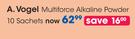 A Vogel Multiforce Alkaline Powder-10 Sachets Per Pack