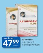 Arthosan Joint, Bone & Cartilage Products-Each