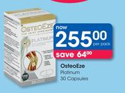 OsteoEze Platinum-30 Capsules Per Pack