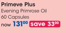 Primeve Plus Evening Primrose Oil-60 Capsules Per Pack