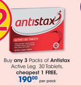 Antistax Active Leg-30 Tablets Per Pack