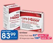 Uri-Kleer 28 Vegecaps-Per Pack