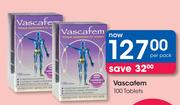 Vascafem-100 Tablets Per Pack