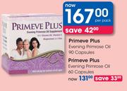 Primeve Plus Evening Primrose Oil-60 Capsules Per Pack