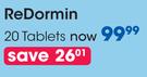 ReDormin-20 Tablets Per Pack
