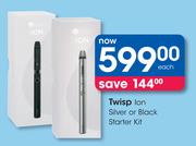 Twisp Lon Silver Or Black Starter Kit-Each