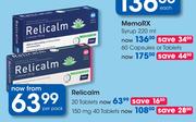 Relicalm-20 Tablets Per Pack
