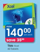 Tibb Xcel-60 Tablets Per Pack