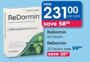 ReDormin-20 Tablets Per Pack