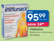 Vitabiotics Selenium+ Immunace Tablets-30's Per Pack