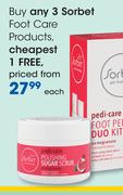 Sorbet Foot Care Products-Each