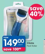 Clicks Pedi Roller-Each