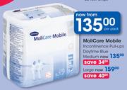 Molicare Mobile Large Incontinence Pull Ups Daytime Blue-Per Pack