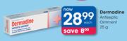 Dermadine Antiseptic Ointment-25g Each