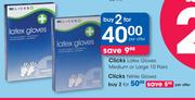 Clicks Nitrile Gloves-For 2