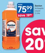 Savlon Antiseptic Liquid-2Ltr Each