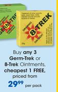 Germ Trek Or Trek Ointments-8's Per Pack