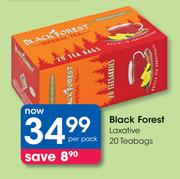 Black Forest Laxative Teabags-20's Per Pack