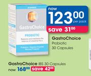 Gastrochoice Probiotic Capsules-30's Per Pack