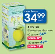 Alka Fizz Effervescent Granules-60g Each