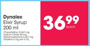 Dynalex Elixir Syrup-200ml Each
