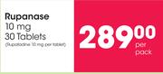 Rupanase 10mg-30 Tablets Per Pack
