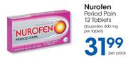 Nurofen Period Pain 12 Tablets-Per Pack