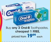 Oral B Toothpastes-Each