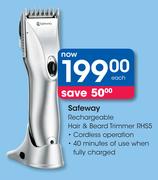 Safeway Rechargeable Hair & Beard Trimmer RHS5-Each