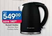 Russell Hobbs Stainless Steel Cordless Kettle-Each