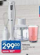 Safeway Stick Blender Set JA-2875-Each