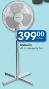 Safeway 40cm Pedestal Fan-Each