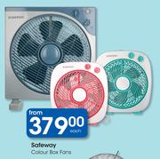 Safeway Colour Box Fans-Each