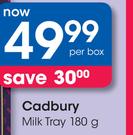 Cadbury Milk Tray-180g Per Box