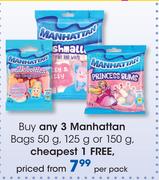 Manhattan Bags-50g, 125g Or 150g Per Pack