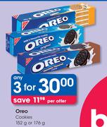 Oreo Cookies-3 x 152g Or 176g
