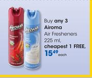 Airoma Air Fresheners-225ml Each