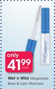 Wet n Wild Megaclear Brow & Lash Mascara-Each