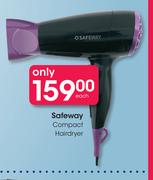 Safeway Compact Hairdryer-Each