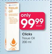 Clicks Tissue Oil-200ml Each
