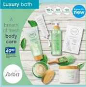 Sorbet Tranquil Natural Bath & Body Range-Each