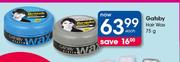 Gatsby Hair Wax-75g Each