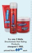 Wella Shockwaves Hair Styling Products-Each